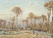 Camille Pissarro The Road to Versailles
